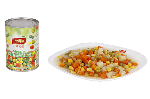 Canned Vegetable Canned Mixed Vegetables with Good Quality