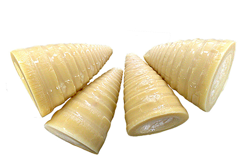 Canned bamboo shoot whole halves strips
